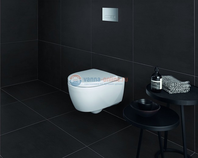 Подвесной унитаз Geberit iCon 204060000 безободковый