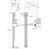 Смеситель для раковины Ideal Standard MELANGE B8630AA