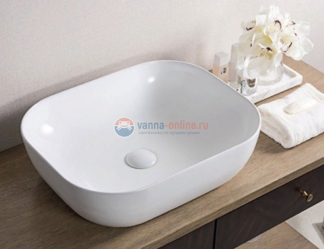 Раковина BelBagno BB1302, 50 х 40 см, накладная Раковина BelBagno BB1302, 50 х 40 см, накладная
