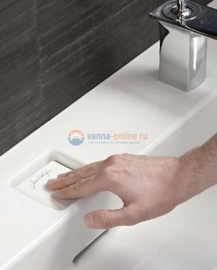 Раковина Jacob Delafon Terrace, без подсветки, 120 х 49 см