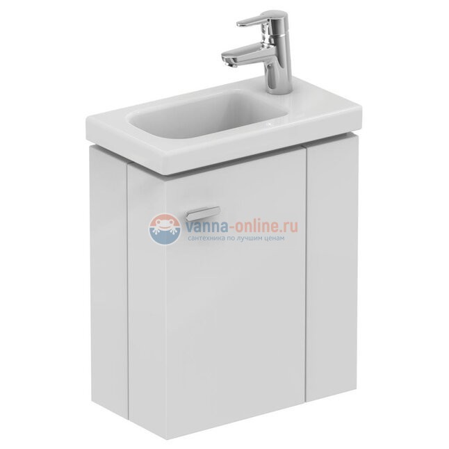 Раковина Ideal Standard Connect Space 45 см, смеситель справа, белый