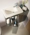 Раковина Ideal Standard Connect Space 45 см, смеситель справа, белый
