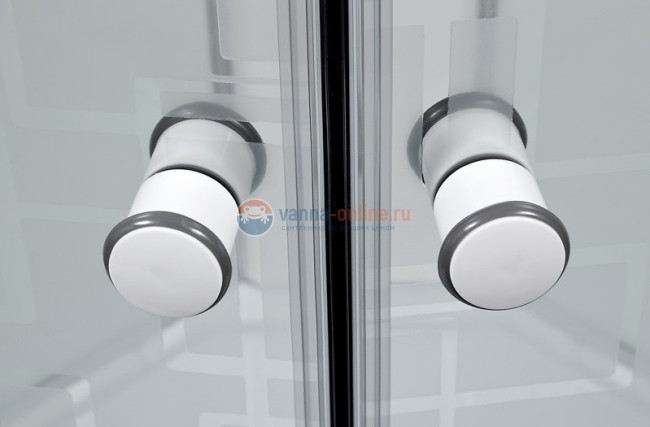 Душевая кабина Deto Em EM4511 L/R эл 110 x 80 см, с крышей, с электрикой