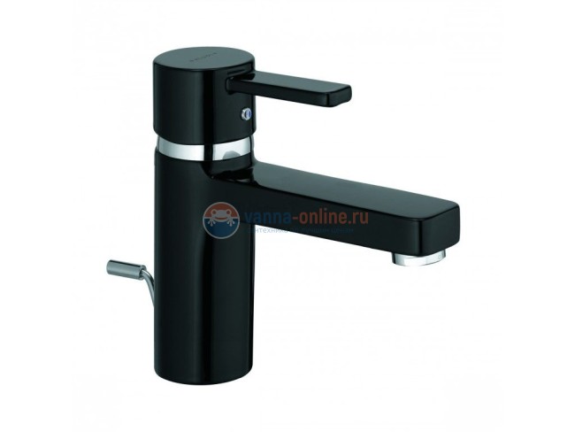 Смеситель Kludi Zenta 382608675 для раковины, черный/хром Смеситель Kludi Zenta 382608675 для раковины, черный/хром