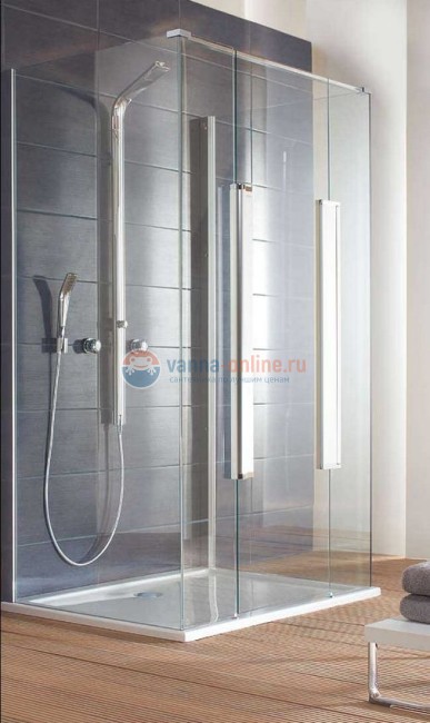 Душевая система Kludi Joop! 55769H705 с верхним душем, хром/зеленый хрусталь Душевая система Kludi Joop! 55769H705 с верхним душем, хром/зеленый хрусталь