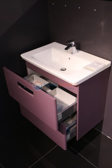 Тумба под раковину Roca Gap 80 ZRU9302740, цвет-виноград