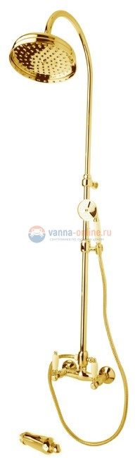 Душевая система Cezares GOLF-CVD-03/24, золото Душевая система Cezares GOLF-CVD-03/24, золото