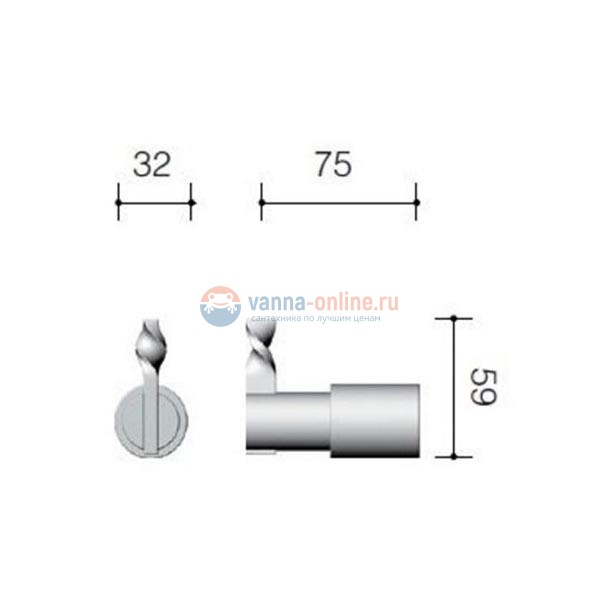 Крючок Schein Van Gogh D051 Крючок Schein Van Gogh D051