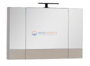 Зеркало-шкаф Aquanet Нота 100 (камерино) 00158859, цвет светлый дуб