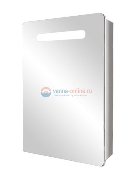 Зеркальный шкаф Emmy Донна 60 см, don60bel, с подсветкой, белый, левый/правый Зеркальный шкаф Emmy Донна 60 см, don60bel, с подсветкой, белый, левый/правый