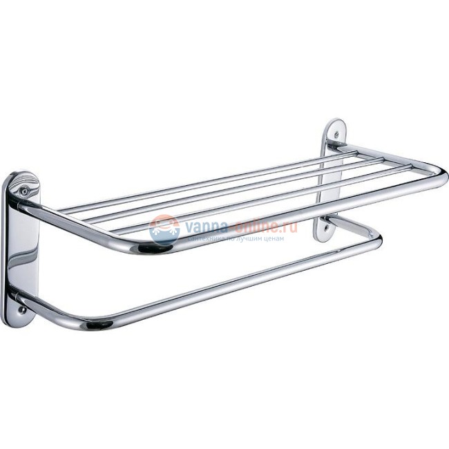 Полка Fixsen Hotel FX-31015 для полотенец, хром Полка Fixsen Hotel FX-31015 для полотенец, хром