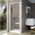 Душевая дверь Ravak Pivot PDOP1-90 03G70101Z1, белый/белый/транспарент