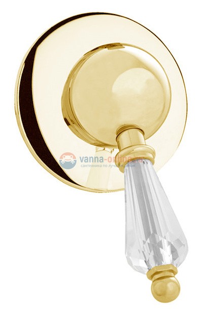 Смеситель Cezares VINTAGE-DIM-03-Sw для душа, золото, ручки Swarovski Смеситель Cezares VINTAGE-DIM-03-Sw для душа, золото, ручки Swarovski