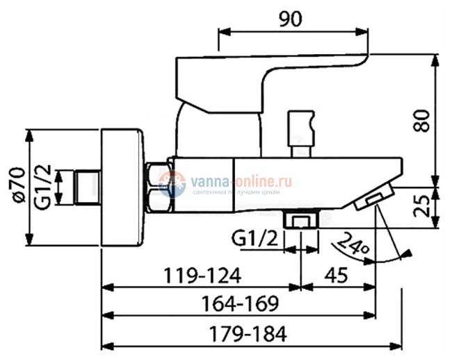 Душевой комплект Ideal Standard CERAPLAN III BD005AA