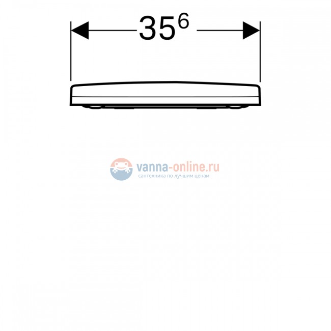 Крышка-сиденье Geberit Acanto 500.660.01.2 с микролифтом