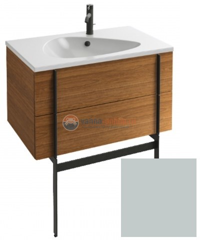 Тумба под раковину Jacob Delafon Nouvelle Vague 80 EB3030-G73, цвет - голубой шторм глянцевый