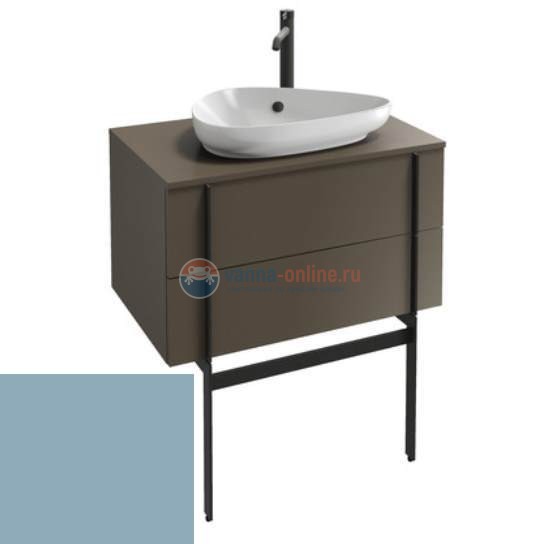 Тумба под раковину Jacob Delafon Nouvelle Vague 80 EB3039-G91, аквамарин глянцевый