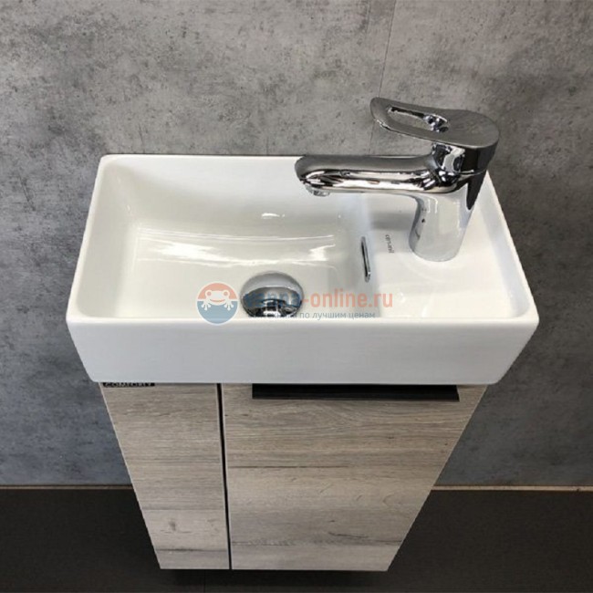 Тумба Comfortу Матэ-40 дуб дымчатый c раковиной CREA 40, P-UM-CRE40/1 Тумба Comfortу Матэ-40 дуб дымчатый c раковиной CREA 40, P-UM-CRE40/1