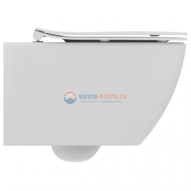 Безободковый подвесной унитаз Ideal Standard TESI Rimless T355101 Безободковый подвесной унитаз Ideal Standard TESI Rimless T355101