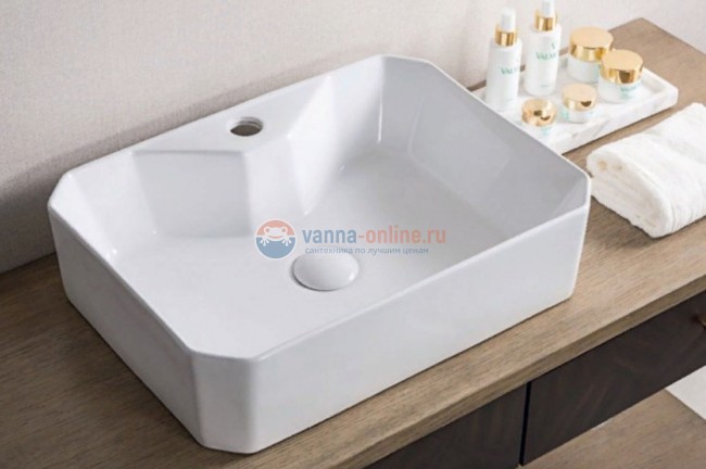 Раковина BelBagno BB1387 накладная 49 х 38 х 12 см