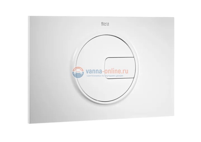 Кнопка смыва Roca PL4 Dual 890098000, белая Кнопка смыва Roca PL4 Dual 890098000, белая