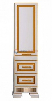 Пенал Opadiris ОНИКС, правый/левый, 48,8*180*39,9 см, золото Пенал Opadiris ОНИКС, правый/левый, 48,8*180*39,9 см, золото