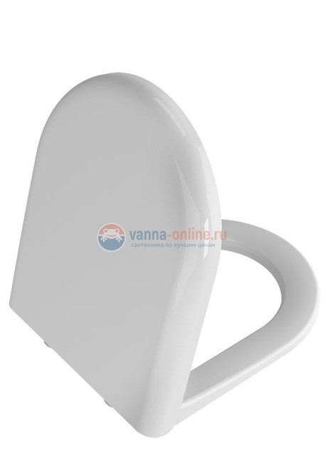 Крышка-сиденье Vitra Zentrum, микролифт, белый, 94-003-009 Крышка-сиденье Vitra Zentrum, микролифт, белый, 94-003-009