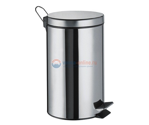 Корзина для мусора WasserKRAFT 633, с педалью, 3 л Корзина для мусора WasserKRAFT 633, с педалью, 3 л