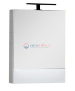 Зеркало-шкаф Aquanet Нота 50 (камерино) 00175670, цвет белый