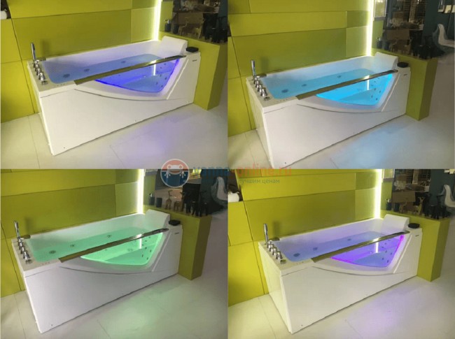 Ванна гидромассажная акриловая Orans BT-65108 L/R, 170 х 75 см Ванна гидромассажная акриловая Orans BT-65108 L/R, 170 х 75 см