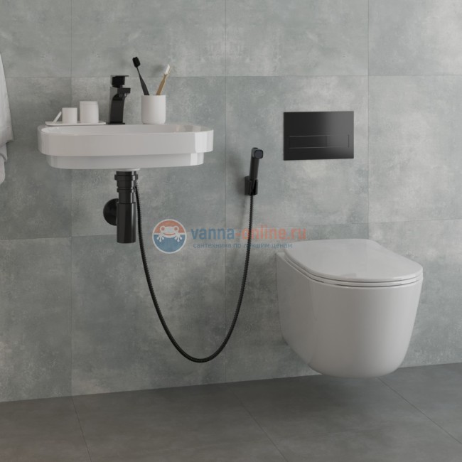 Унитаз подвесной 550х360мм., AXA Eva безободковый