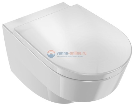 Подвесной унитаз Jacob Delafon Odeon Rive Gauche EDR102-00, безободковый