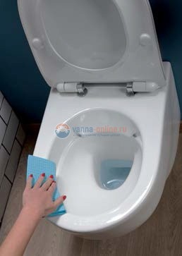 Подвесной унитаз Jacob Delafon Odeon Rive Gauche EDR102-00, безободковый Подвесной унитаз Jacob Delafon Odeon Rive Gauche EDR102-00, безободковый