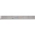 Решетка AlcaPlast Line-300 глянцевая/матовая