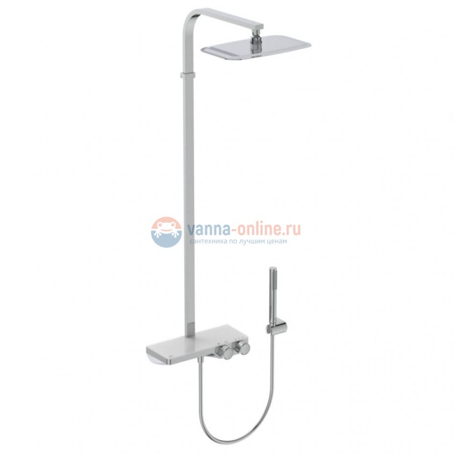 Душевая система с термостатическим смесителем для душа Ideal Standard CERATHERM S200 A7332AA Душевая система с термостатическим смесителем для душа Ideal Standard CERATHERM S200 A7332AA