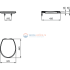 Крышка-сиденье Ideal Standard Eurovit W303001 Soft Close Крышка-сиденье Ideal Standard Eurovit W303001 Soft Close
