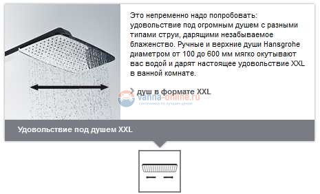 Душевая панель Hansgrohe Raindance Lift 27008000