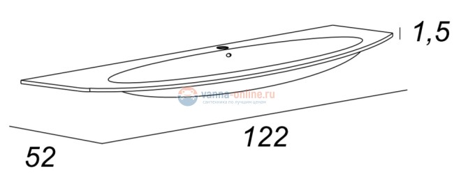 Раковина Cezares Eden 82368, стекло Раковина Cezares Eden 82368, стекло