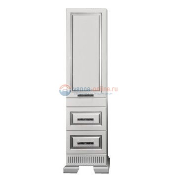 Пенал Opadiris ОНИКС, правый/левый, 48,8*180*39,9 см, серебро Пенал Opadiris ОНИКС, правый/левый, 48,8*180*39,9 см, серебро