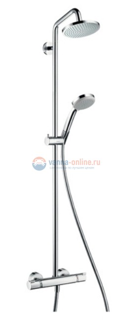 Душевая система Hansgrohe 27135000 Croma с термостатом Душевая система Hansgrohe 27135000 Croma с термостатом
