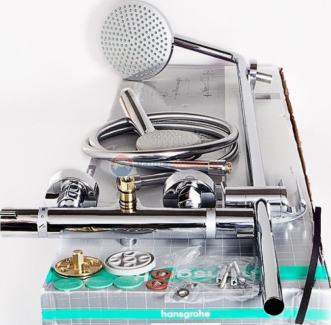 Душевая система Hansgrohe 27135000 Croma с термостатом Душевая система Hansgrohe 27135000 Croma с термостатом