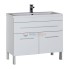 Тумба под раковину Aquanet Верона 100 напольная (2 дверцы, 1 ящик) 00182710, цвет белый