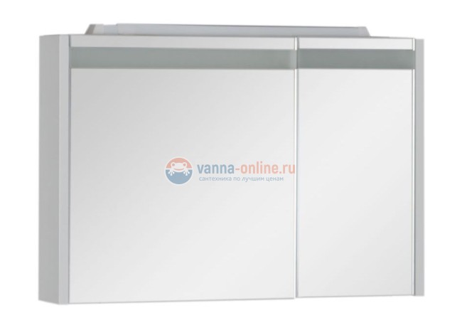 Зеркало-шкаф Aquanet Лайн 90 L/R (камерино)