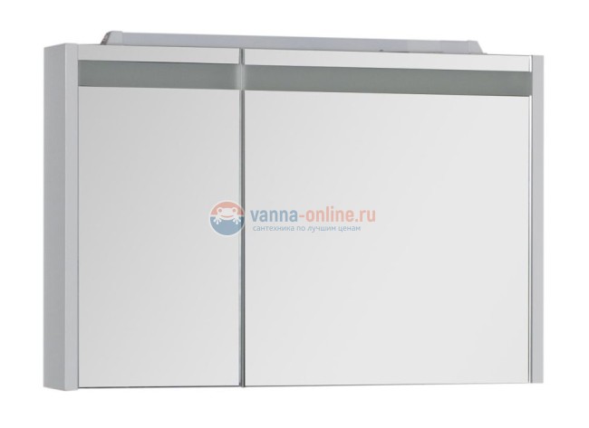 Зеркало-шкаф Aquanet Лайн 90 L/R (камерино)