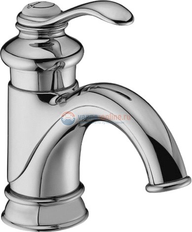 Смеситель Jacob Delafon Fairfax E72090 для раковины с донным клапаном Смеситель Jacob Delafon Fairfax E72090 для раковины с донным клапаном