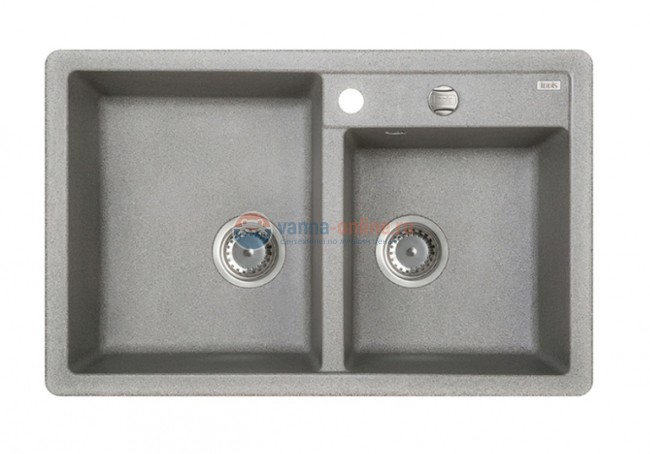 Кухонная мойка Iddis Vane G V22G782i87 78 x 50 x 22.7 см, Granucryl, 2 чаши, серый Кухонная мойка Iddis Vane G V22G782i87 78 x 50 x 22.7 см, Granucryl, 2 чаши, серый