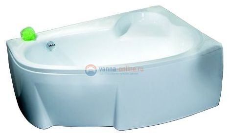 Акриловая ванна Ravak Asymmetric 170x110 см, левая/правая, белая, C481000000/C491000000