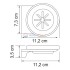 Мыльница с держателем WasserKRAFT Kammel K-8329WHITE, стеклянная Мыльница с держателем WasserKRAFT Kammel K-8329WHITE, стеклянная