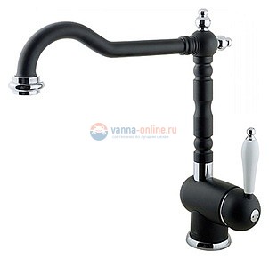 Смеситель Timo Morea 2406F black для раковины Смеситель Timo Morea 2406F black для раковины