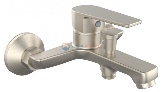 Смеситель Orange Loop M26-100NI для ванны и душа, никель Смеситель Orange Loop M26-100NI для ванны и душа, никель